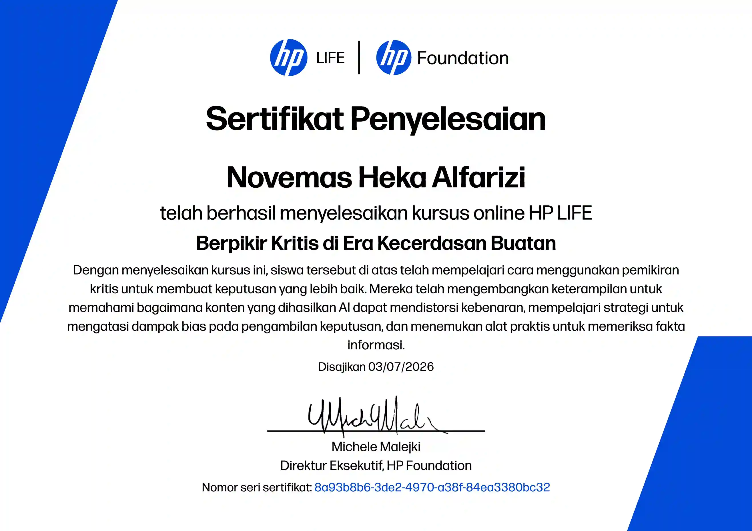 Coding Certificate 1